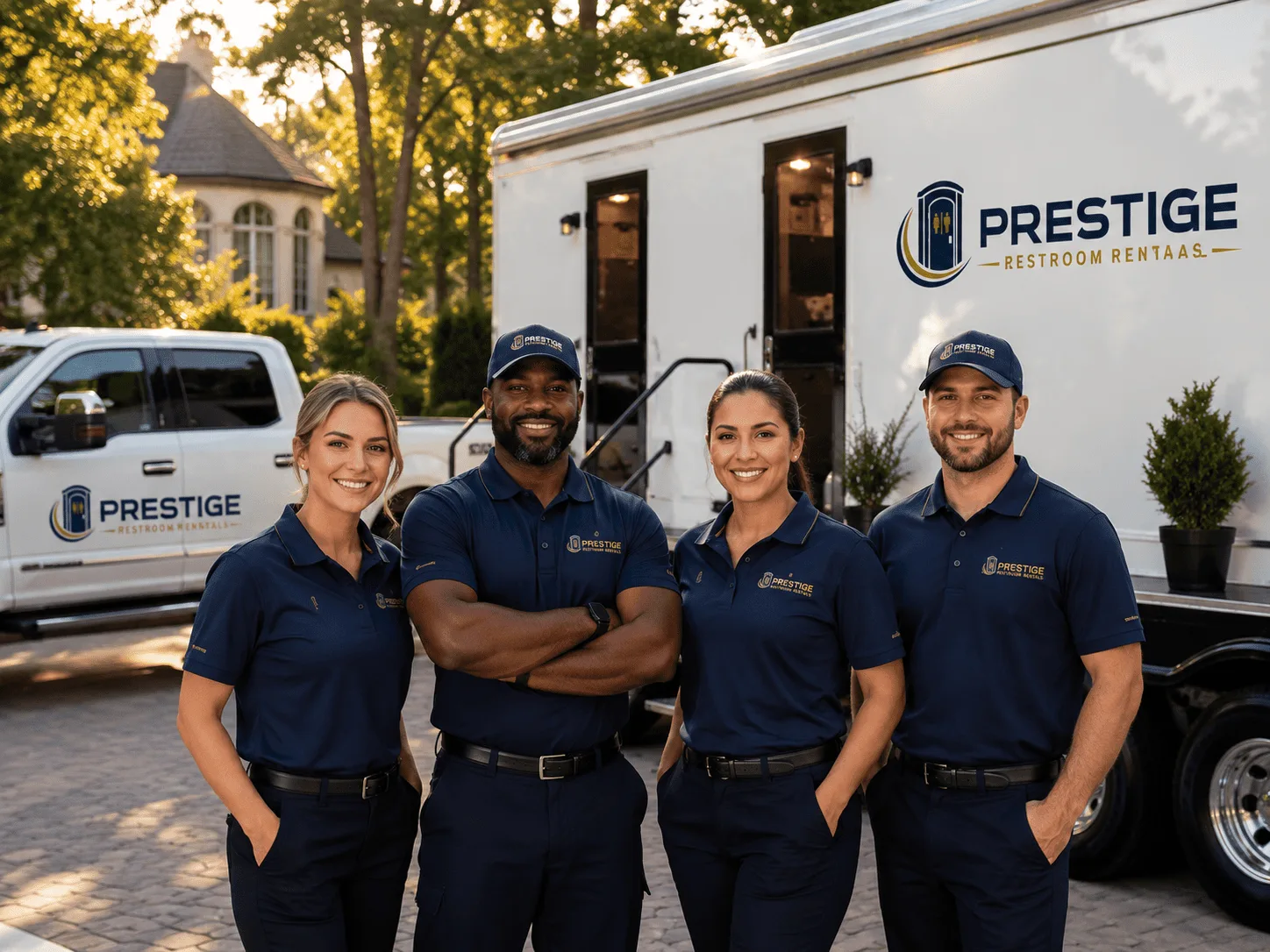 Trusted Luxury Portable Restrooms company in Spade, TX